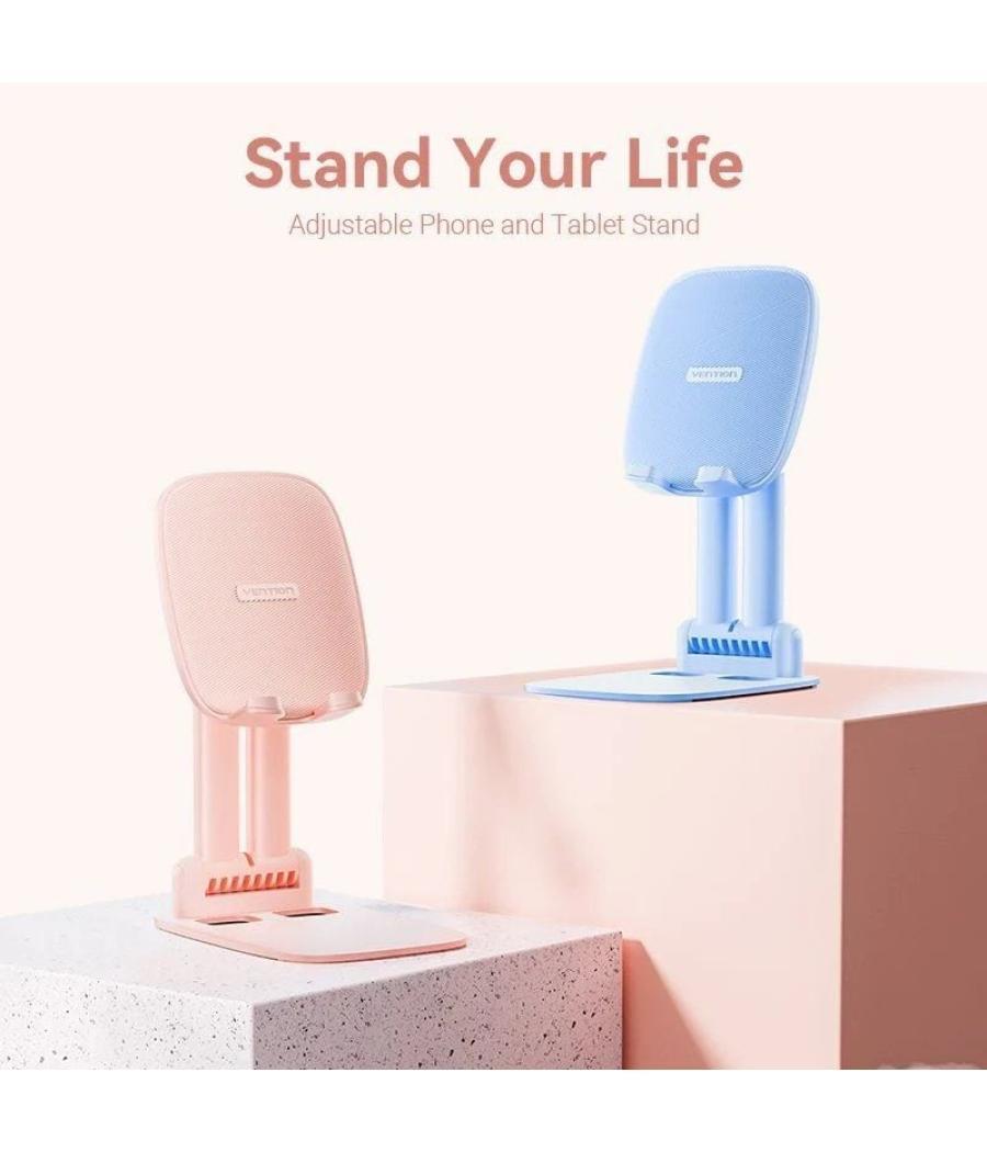 Soporte para smartphone/tablet vention ksgl0/ azul
