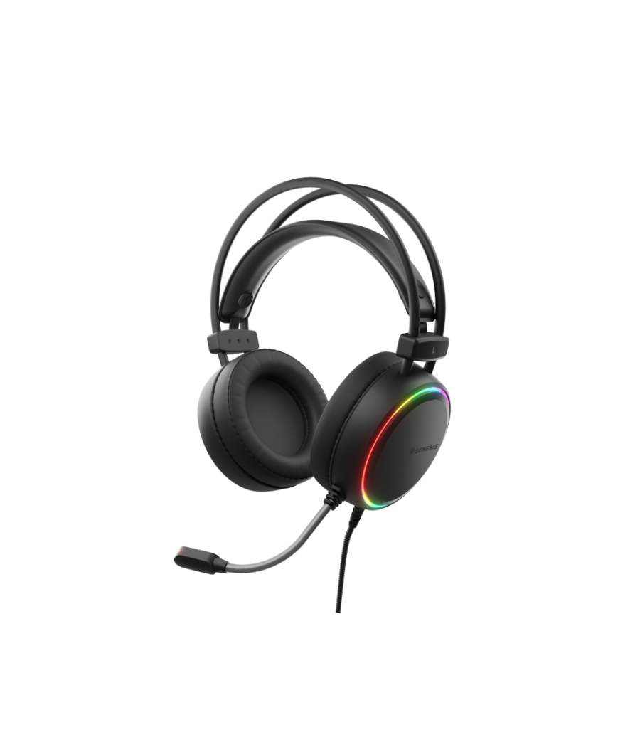 Auriculares gaming genesis neon 613 2.0 rgb negros