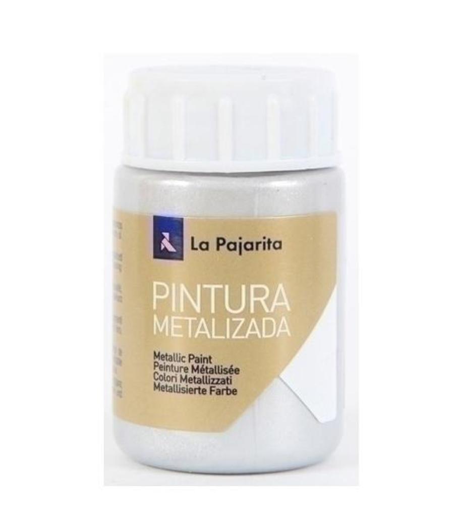 La pajarita pintura metalizada me-01 35ml plata