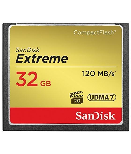 Sandisk 32gb extreme memoria flash compactflash