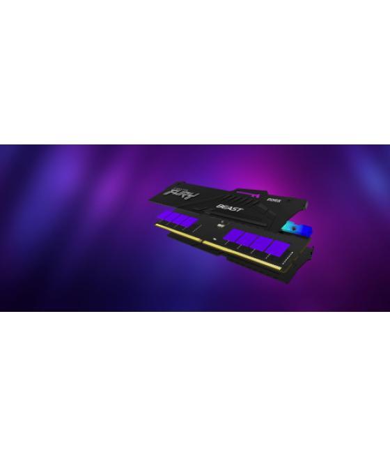 Kingston technology fury beast rgb módulo de memoria 16 gb 1 x 16 gb ddr5 ecc