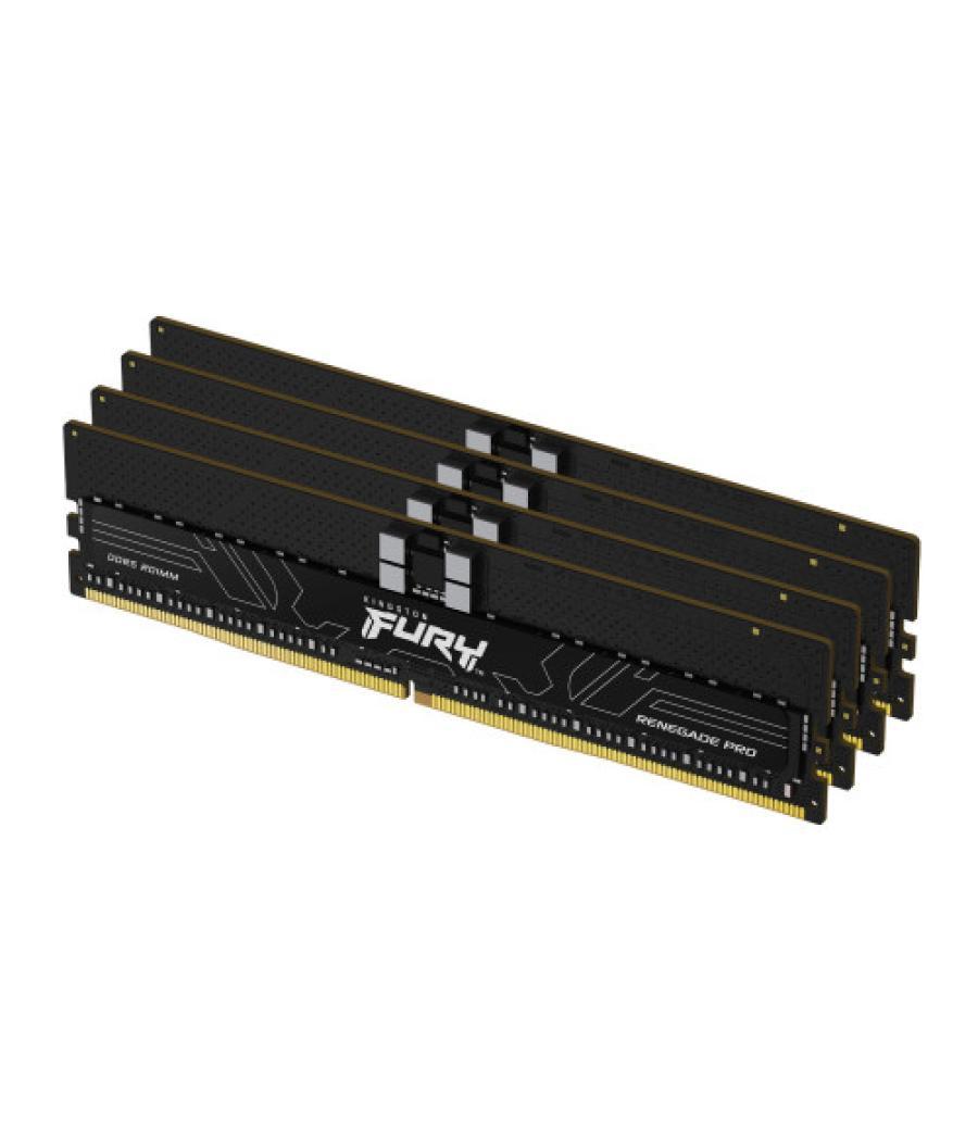 Kingston technology fury renegade pro módulo de memoria 64 gb 4 x 16 gb ddr5 5600 mhz ecc