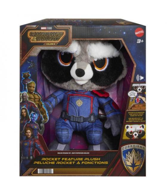 Peluche mattel marvel guardianes de la galaxia rocket