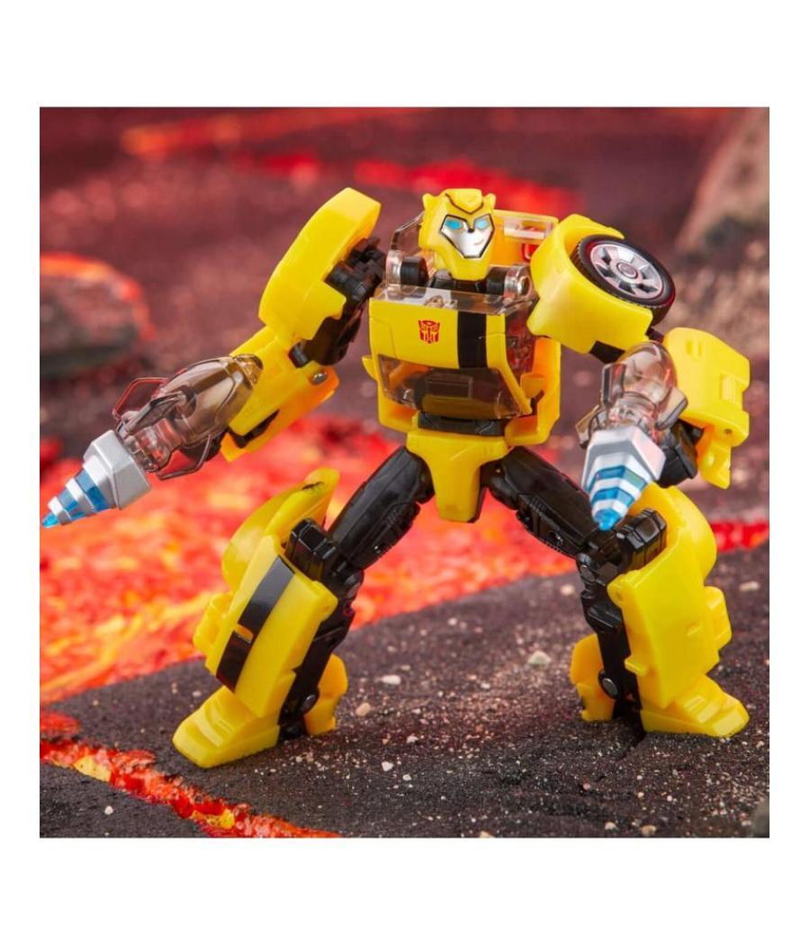 Figura hasbro transformers legaly united animated universe bumblebee