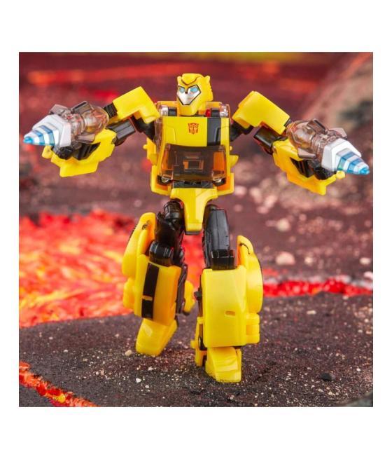 Figura hasbro transformers legaly united animated universe bumblebee