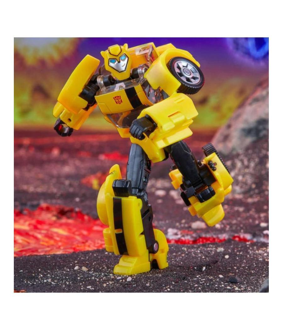 Figura hasbro transformers legaly united animated universe bumblebee