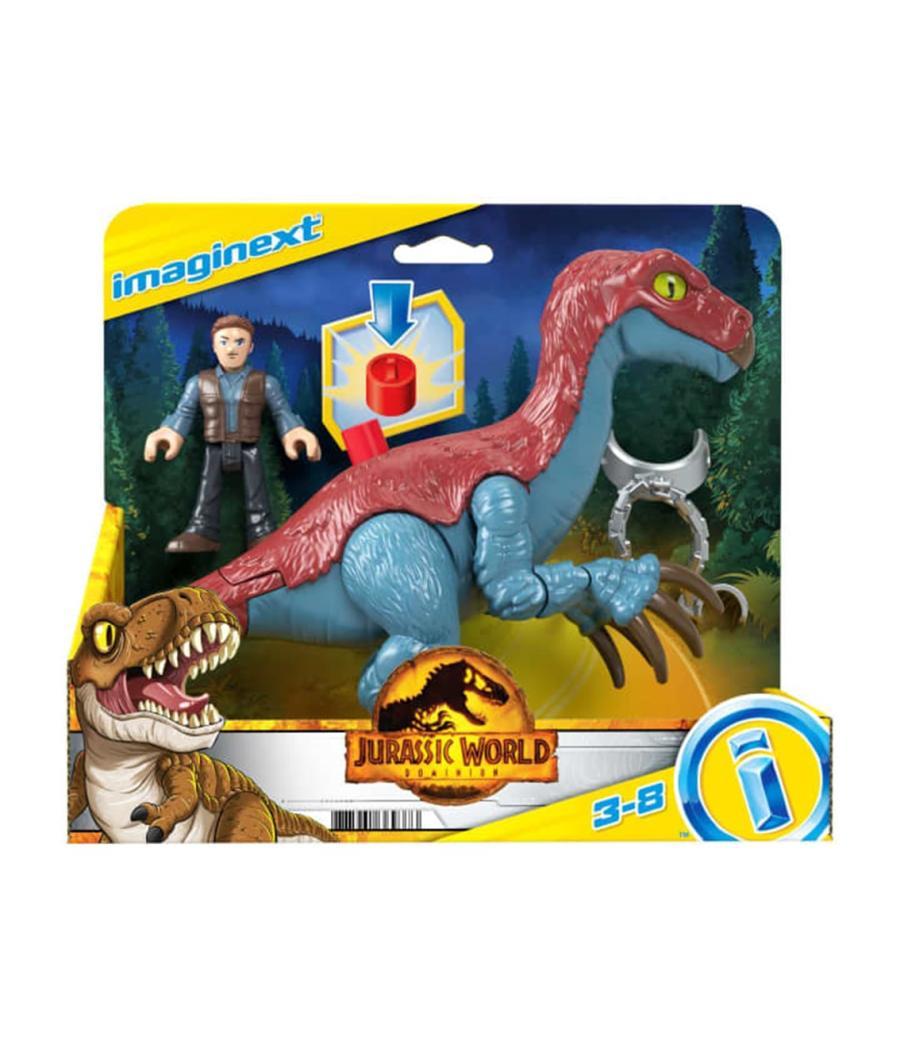 Figura mattel jurassic world therizinosaurus