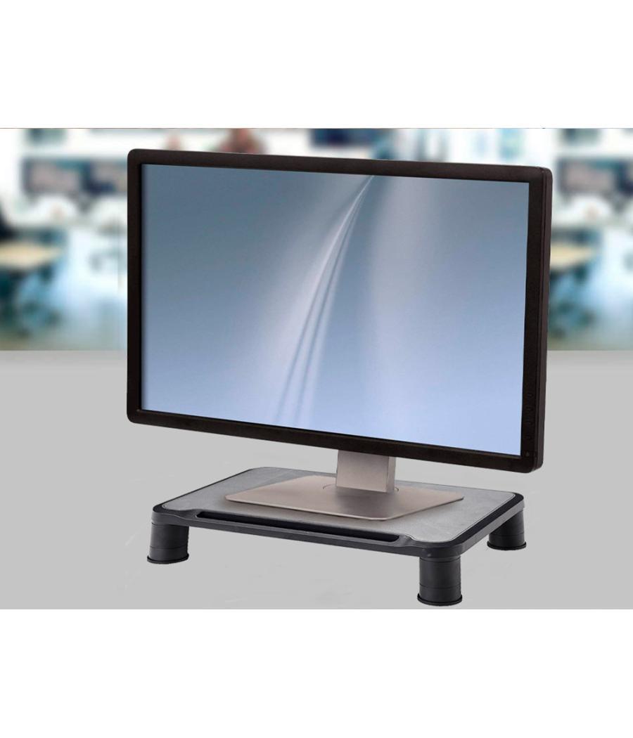 Soporte q-connect para monitor ajustable en altura 380x240x112 mm