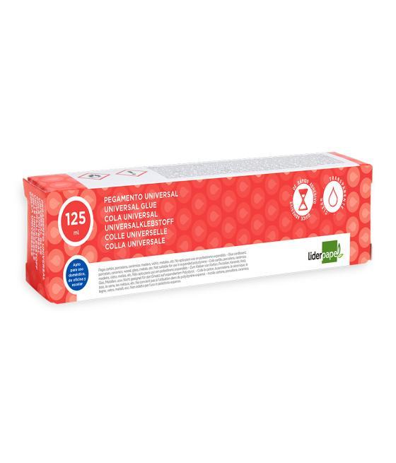 Pegamento liderpapel universal transparente 125 ml