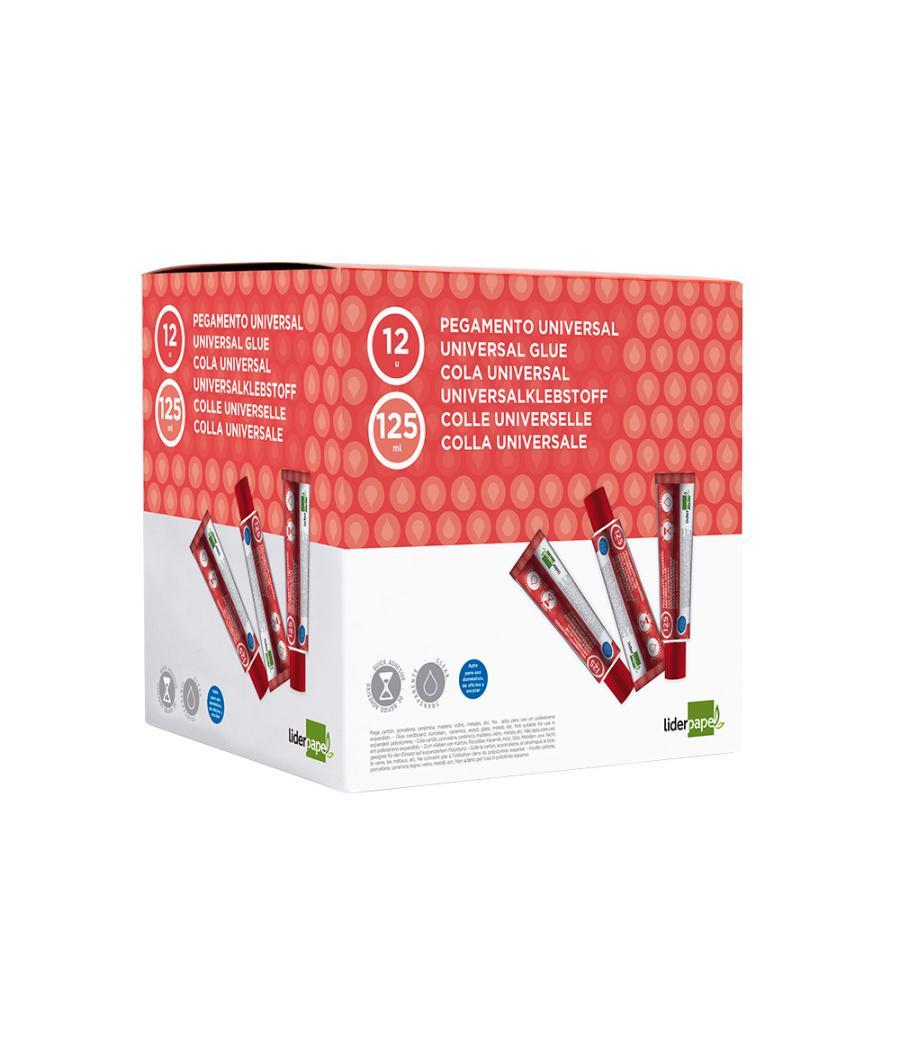 Pegamento liderpapel universal transparente 125 ml