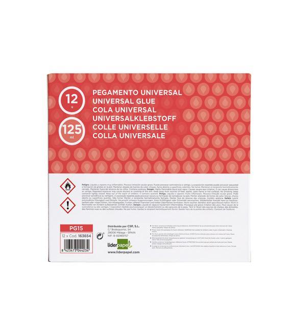 Pegamento liderpapel universal transparente 125 ml