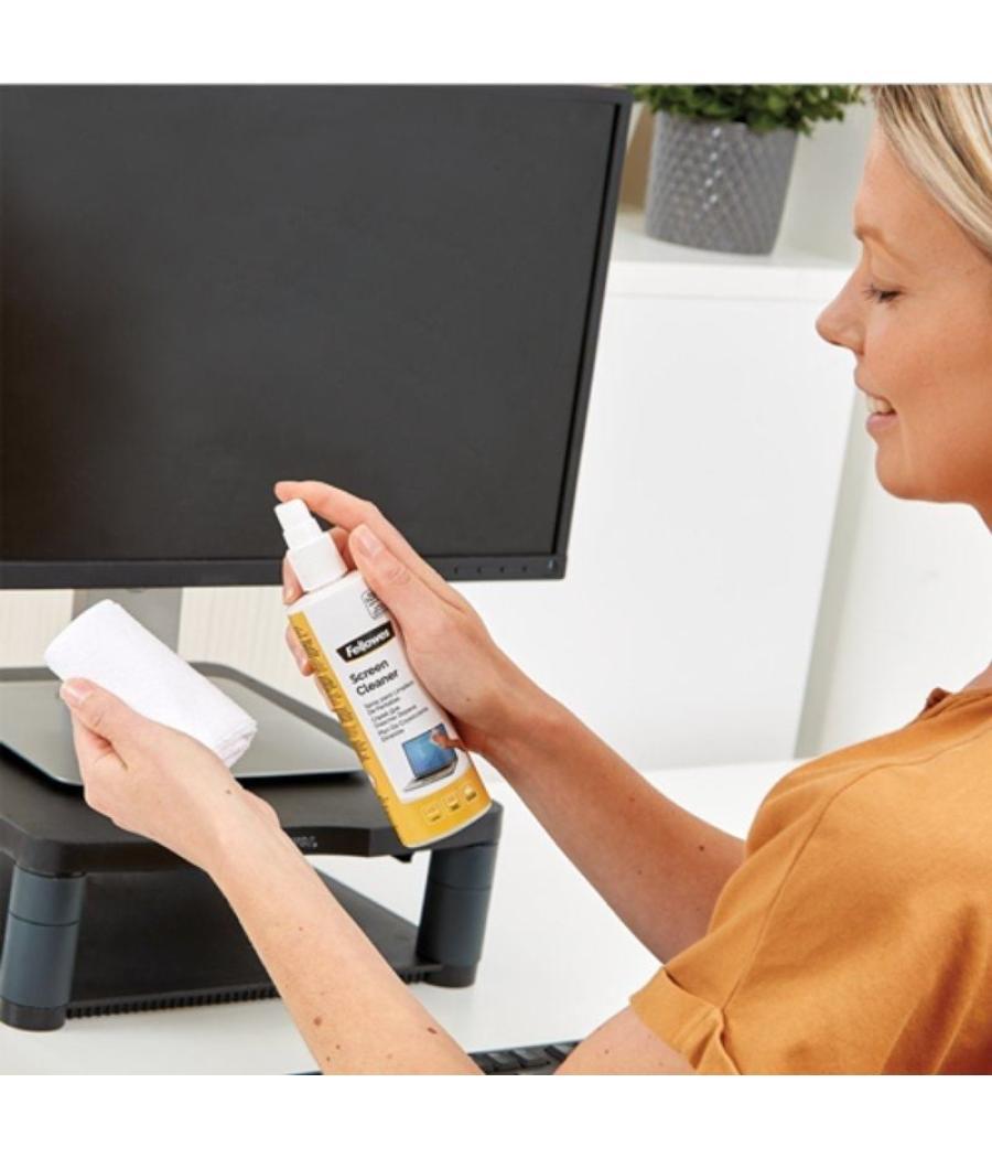 Spray limpiador de pantallas fellowes 99718/ capacidad 250ml