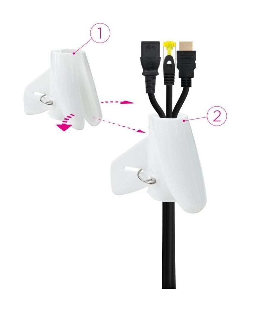 Organizador de cables en espiral nanocable 10.36.0002-w/ 2m