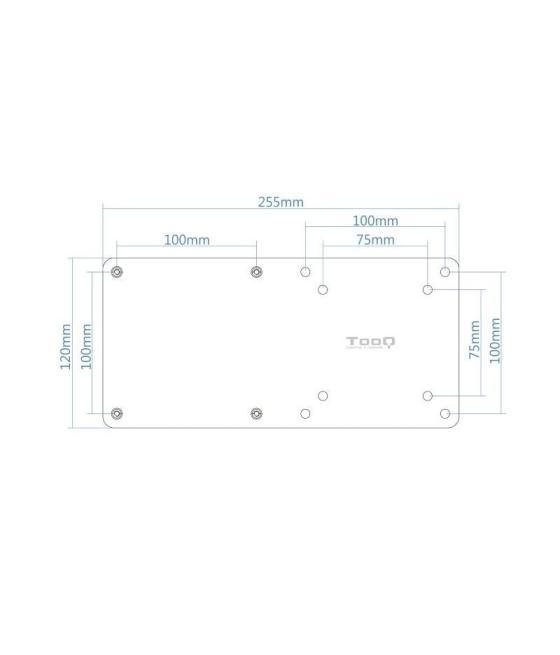 Soporte para minipc tooq tcch0007-b/ hasta 3kg