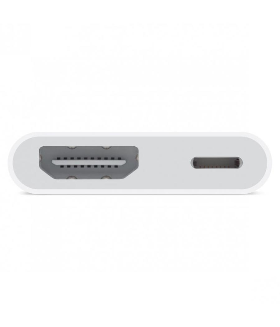 Adaptador apple md826zm/a de conector lightning a hdmi/ usb/ para ipad retina/ ipad mini/ iphone 5/ ipod touch 5ªgen