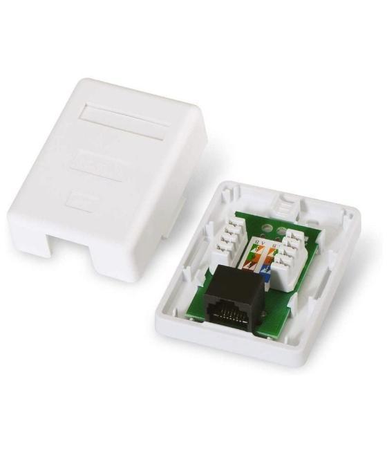 Roseta de superficie aisens a139-0301/ cat.6/ 1 toma