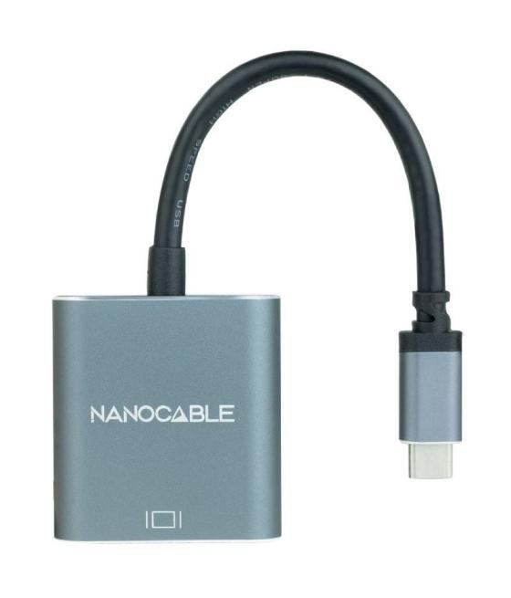 Adaptador nanocable 10.16.4101-g/ usb tipo-c macho - vga hembra