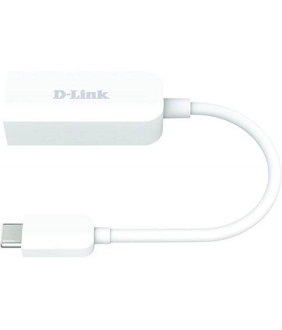 Adaptador usb tipo-c - rj45 d-link dub-e250/ 2500 mbps