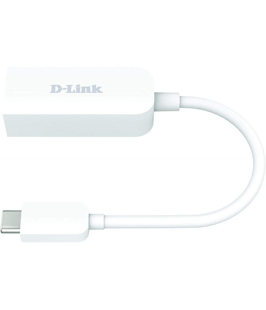 Adaptador usb tipo-c - rj45 d-link dub-e250/ 2500 mbps