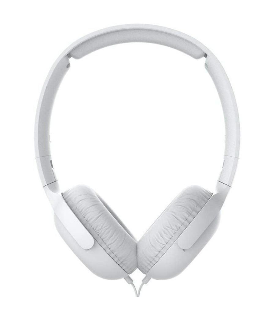 Auriculares philips tauh201/ con micrófono/ jack 3.5/ blancos