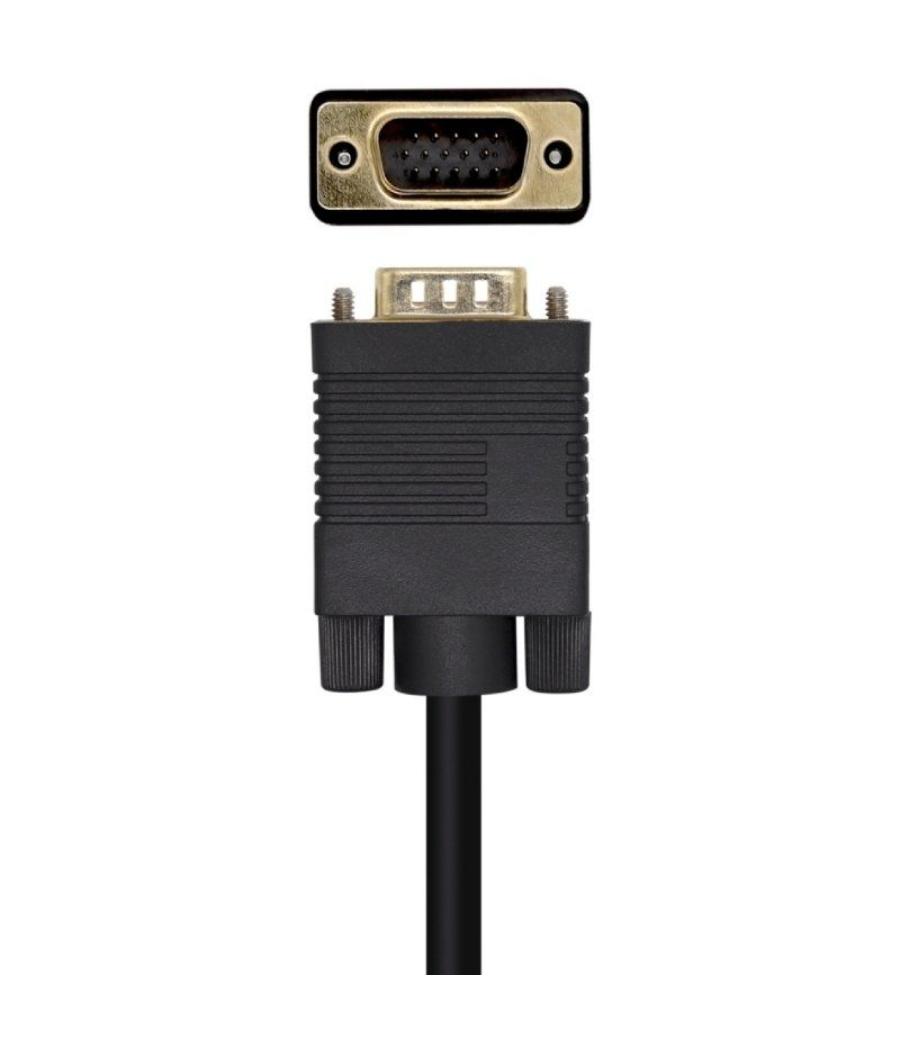 Cable conversor aisens a125-0462/ displayport macho - vga macho/ hasta 5w/ 2300mbps/ 3m/ negro