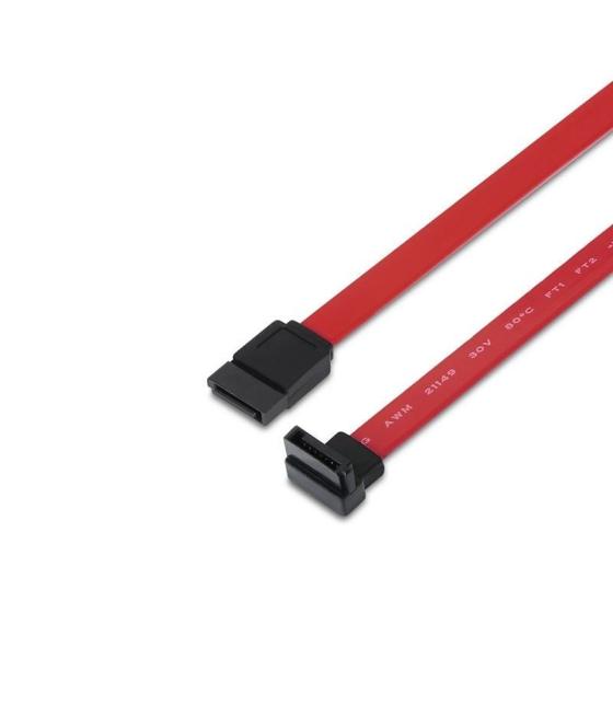 Cable sata aisens a130-0155/ sata hembra - sata hembra/ hasta 0.1w/ 768mbps/ 50cm/ rojo