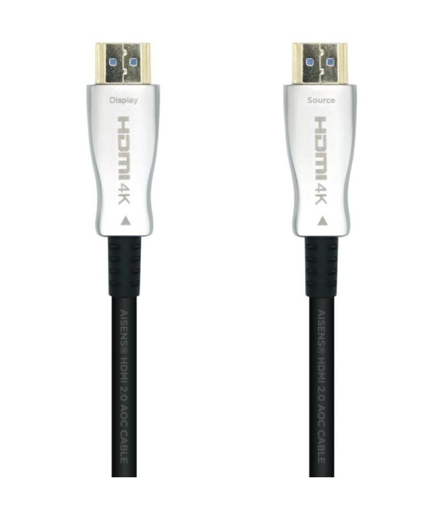 Cable hdmi 2.0 aoc 4k aisens a148-0379/ hdmi macho - hdmi macho/ 30m/ negro