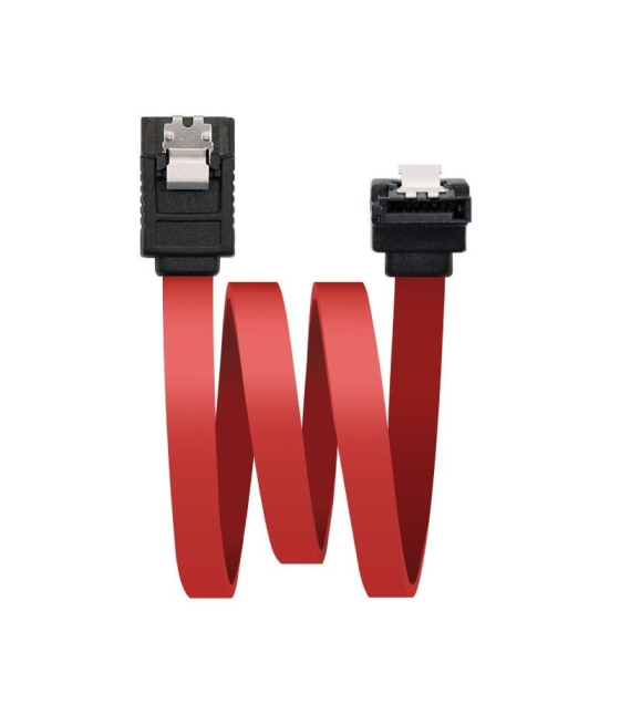 Cable sata nanocable 10.18.0301/ sata hembra - sata hembra/ 50cm/ rojo