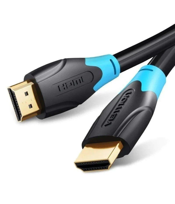 Cable hdmi 2.0 4k vention aacbm/ hdmi macho - hdmi macho/ 12m/ negro