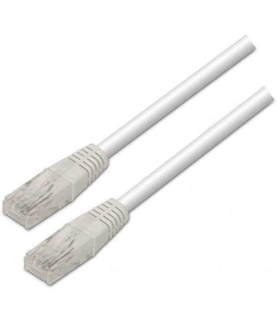 Cable de red rj45 utp aisens a133-0197/ cat.5e/ 1m/ blanco