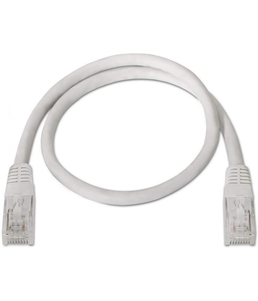 Cable de red rj45 utp aisens a133-0197/ cat.5e/ 1m/ blanco
