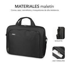 Maletín subblim oxford para portátiles hasta 12.5'/ negro - Imagen 3