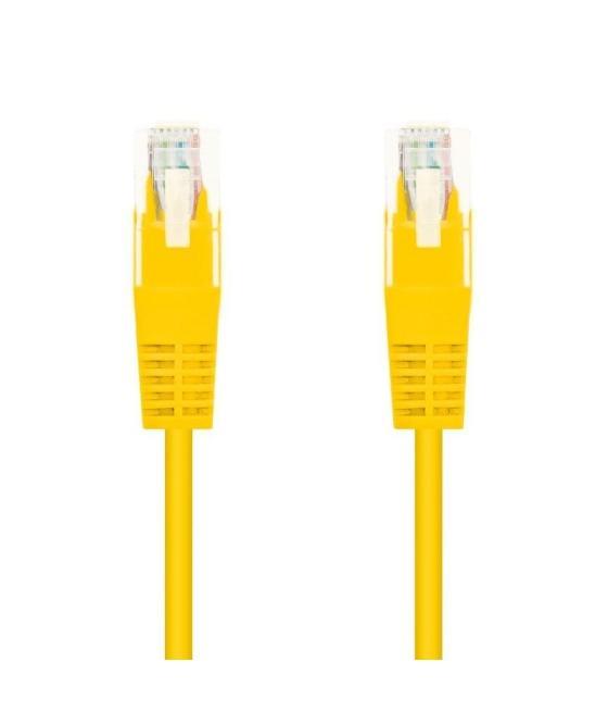 Cable de red rj45 awg24 utp nanocable 10.20.0401-y cat.6/ 1m/ amarillo