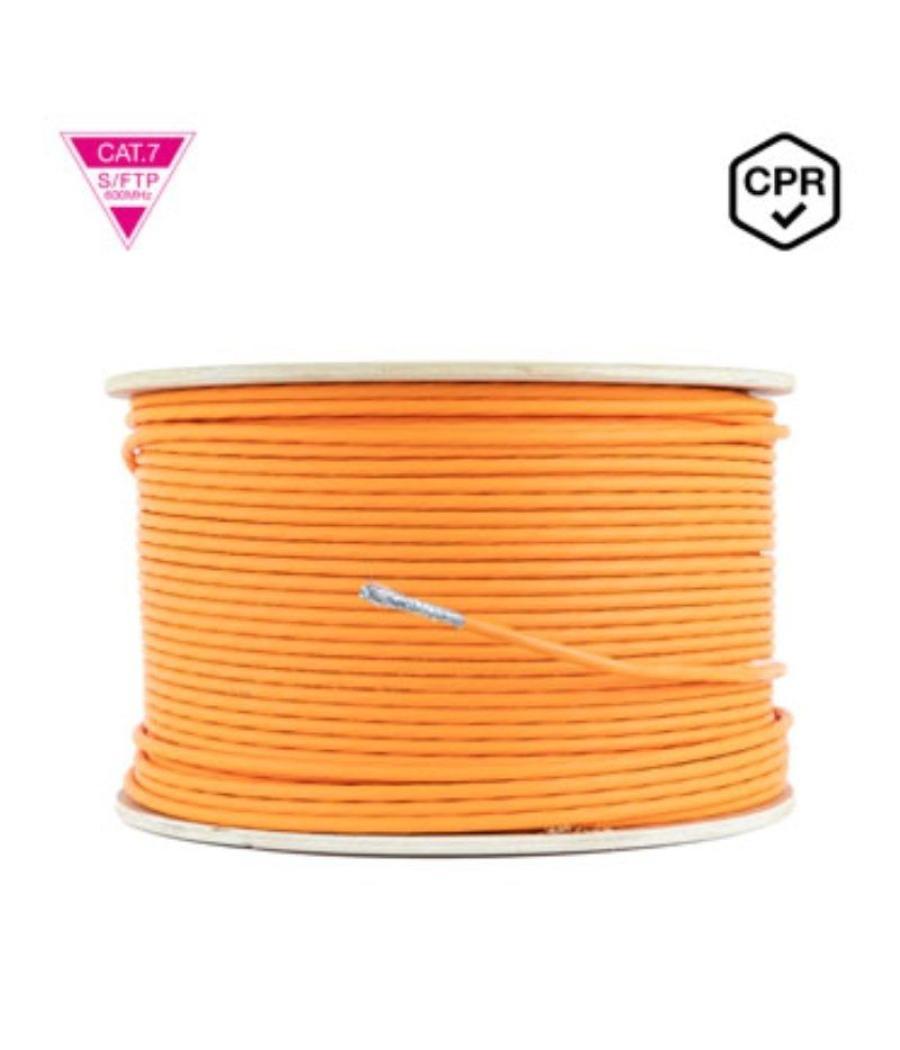 Bobina de cable sftp pimf awg23 nanocable 10.20.1700-305 cat.7/ 305m/ naranja
