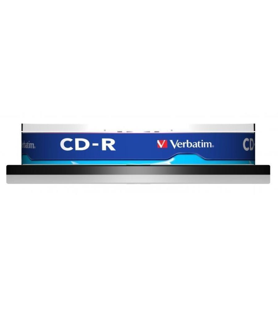 Cd-r verbatim datalife 52x/ tarrina-10uds