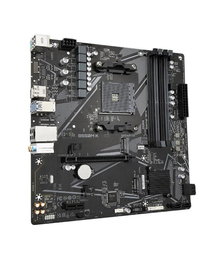 Placa base gigabyte b550m k socket am4/ micro atx