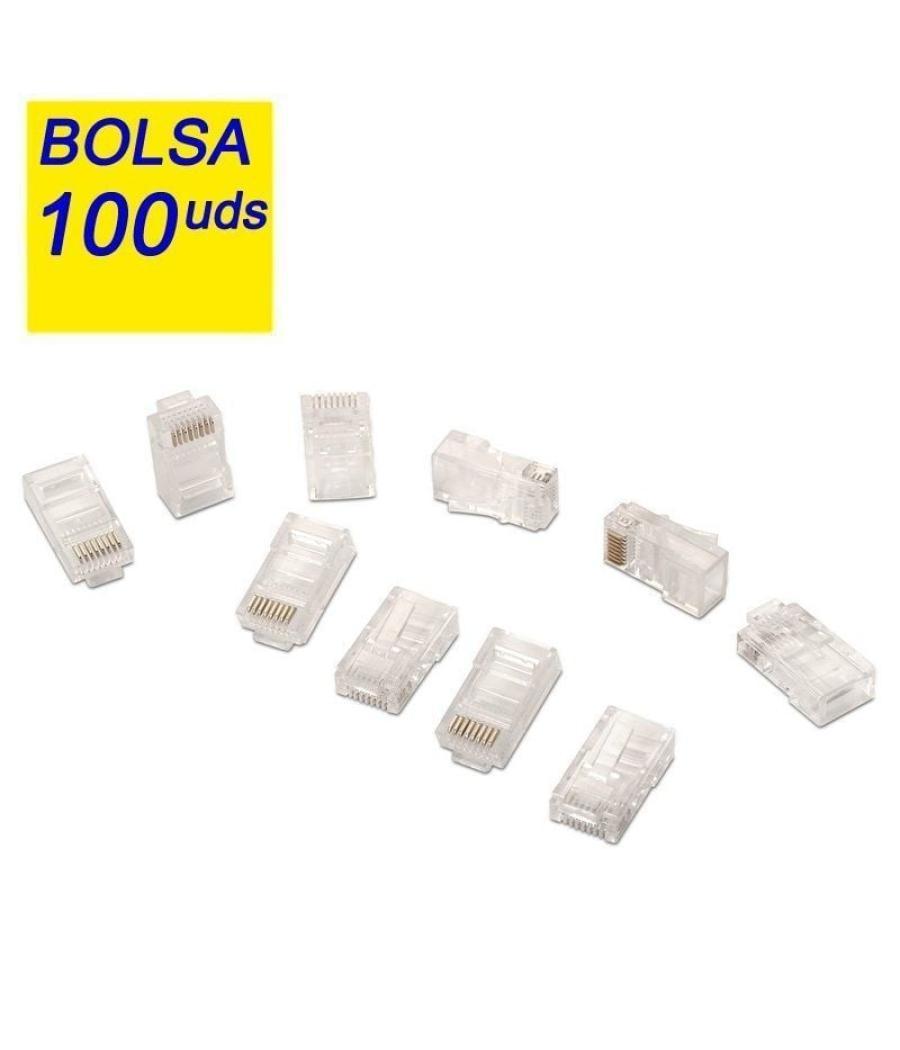Conectores rj45 aisens a138-0292/ cat.5e/ 100 uds