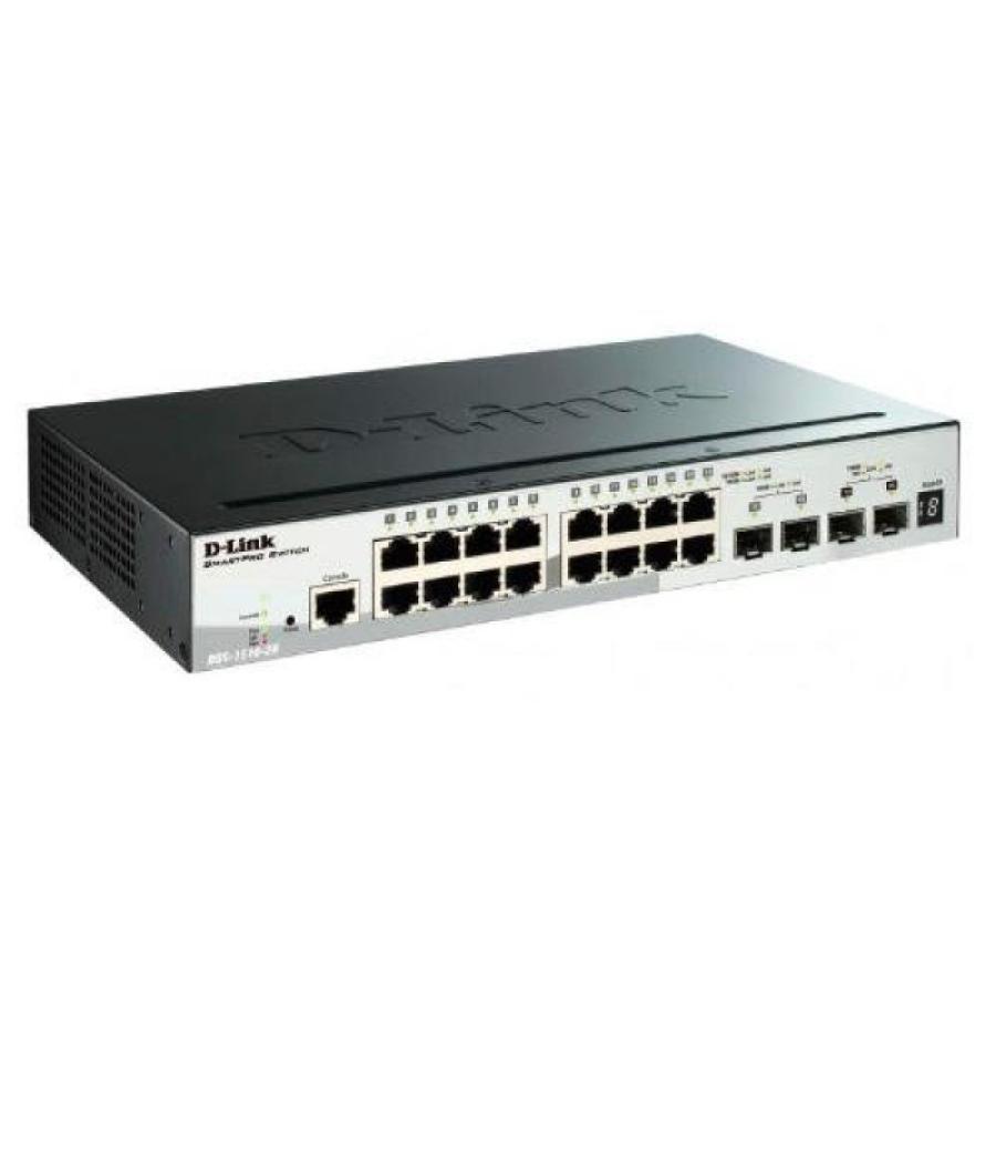 Switch d-link dgs-1510-20 20 puertos/ gigabit 10/100/1000/ sfp