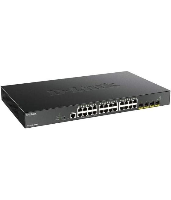 Switch gestionado d-link smart dgs-1250-28xmp 28 puertos/ rj-45 10/100/1000 poe/ sfp