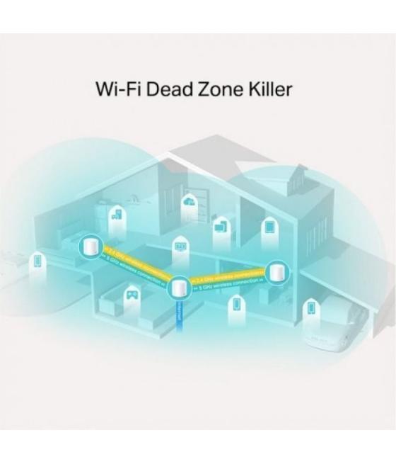 Sistema mesh tp-link deco x20 1800mbps/ 2.4ghz 5ghz/ pack de 3