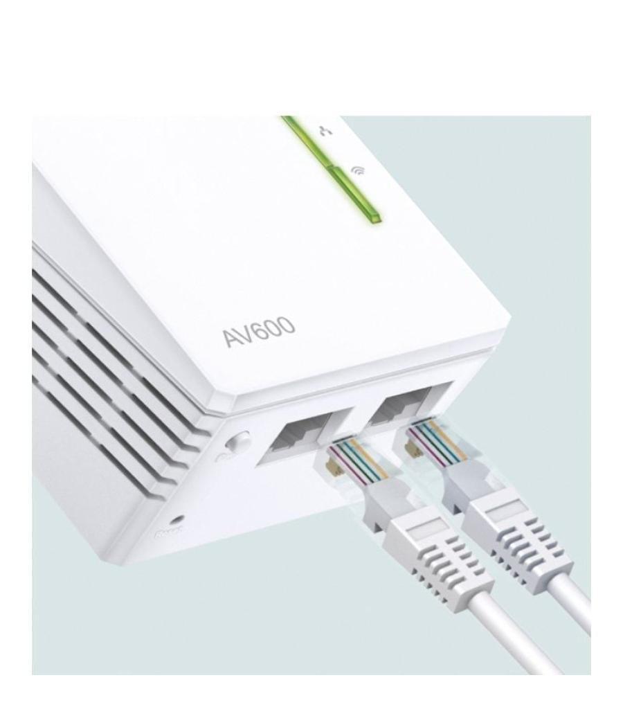 Adaptador powerline tplink av600 extender 600mbps/ alcance 300m