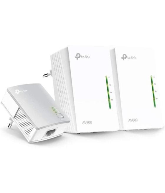 Adaptador powerline tplink wpa4220tkit 500mbps/ alcance 300m/ pack de 3