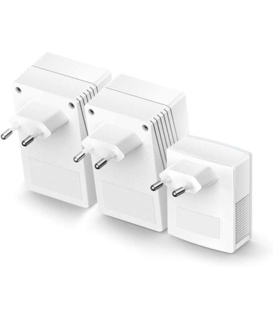 Adaptador powerline tplink wpa4220tkit 500mbps/ alcance 300m/ pack de 3
