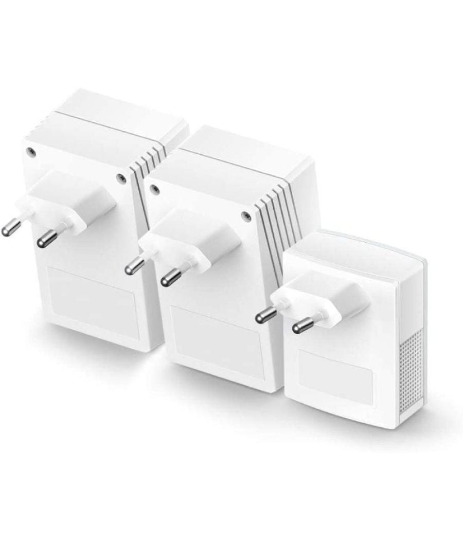 Adaptador powerline tplink wpa4220tkit 500mbps/ alcance 300m/ pack de 3