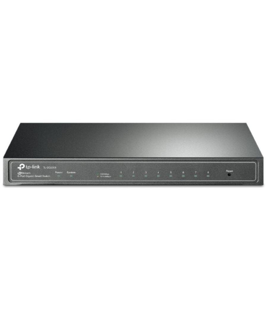 Switch gestionable tp-link tl-sg2008 8 puertos/ rj-45 10/100/1000