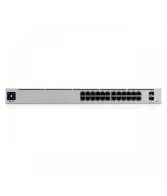 Switch gestionable ubiquiti usw-pro-24-poe 24 puertos/ rj-45 gigabit 10/100/1000 / sfp/ poe