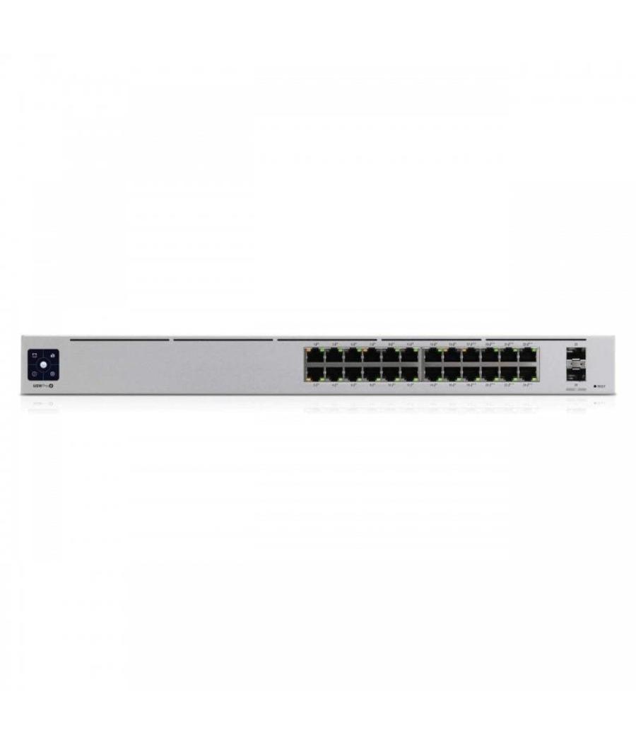 Switch gestionable ubiquiti usw-pro-24-poe 24 puertos/ rj-45 gigabit 10/100/1000 / sfp/ poe