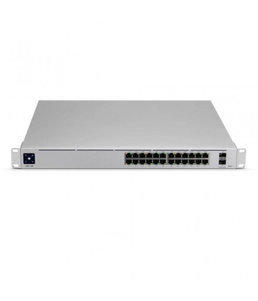 Switch gestionable ubiquiti usw-pro-24-poe 24 puertos/ rj-45 gigabit 10/100/1000 / sfp/ poe
