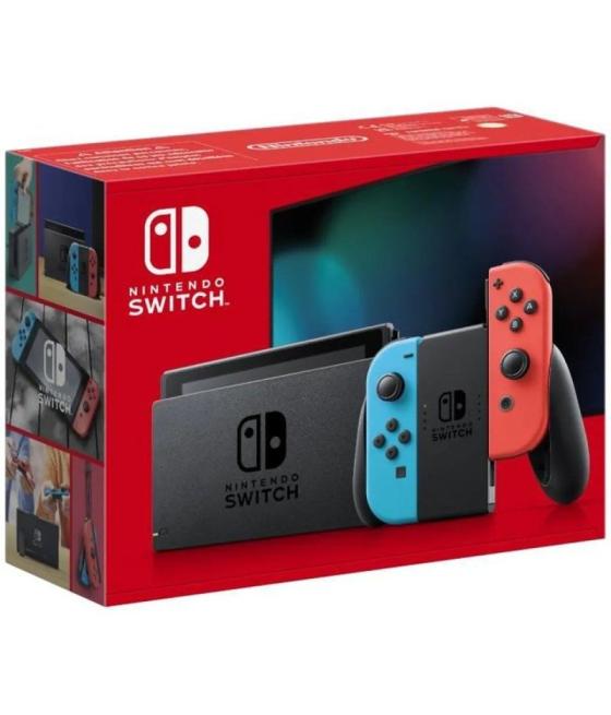 Nintendo switch azul neón/rojo neón 2022/ 2 mandos joy-con