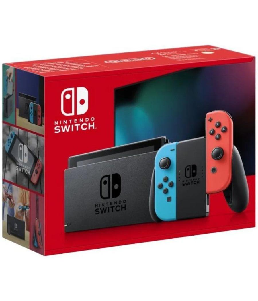 Nintendo switch azul neón/rojo neón 2022/ 2 mandos joy-con